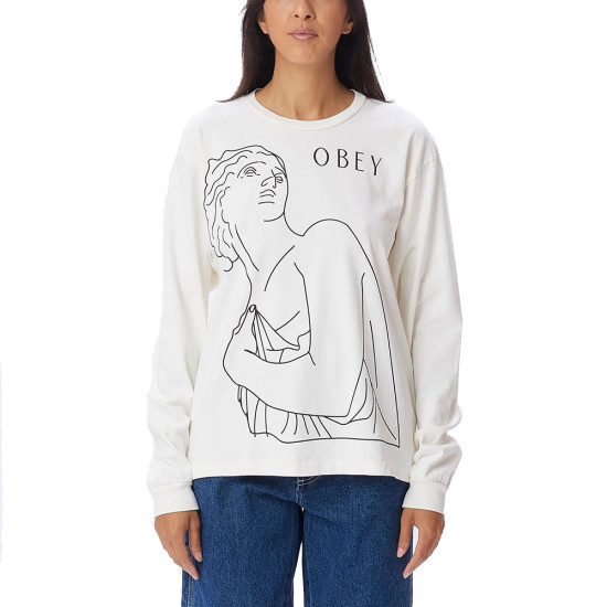 Obey Γυναικεία μακρυμάνικη μπλούζα Covet Custom LS Box Tee